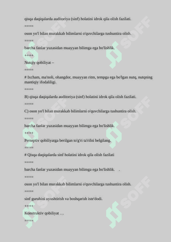 Ped mahorat test 4
