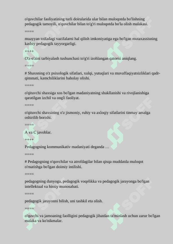 Ped mahorat test 8