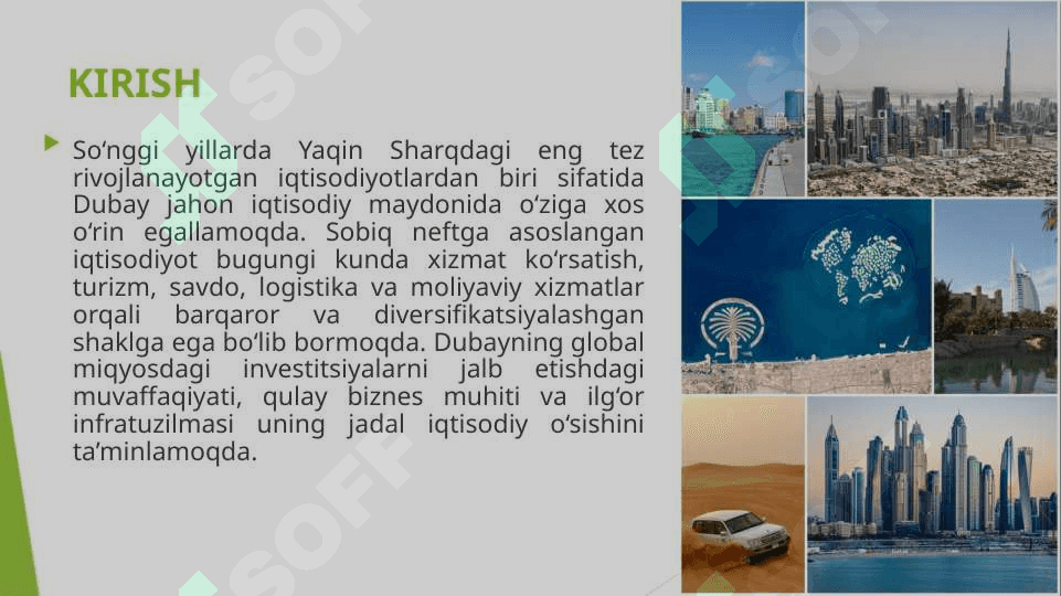 Dubay iqtisodiyoti 3