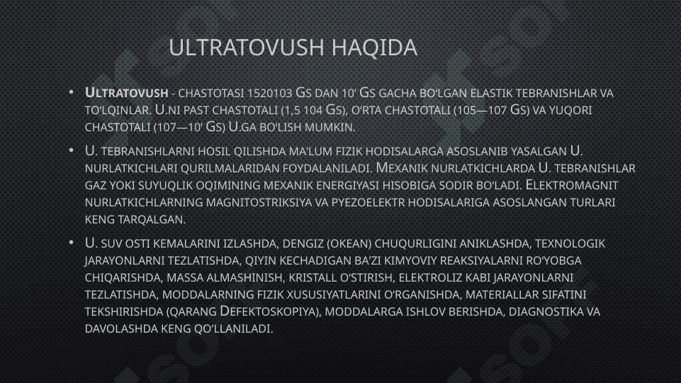 Tovushlar 3