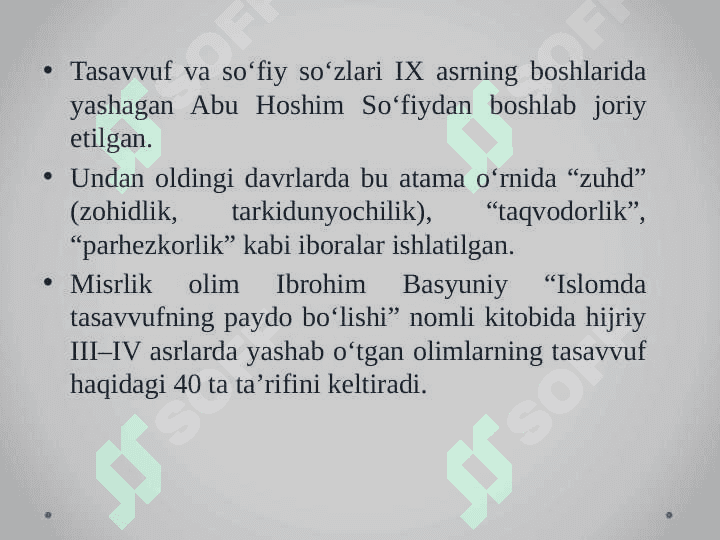 Tasavvuf ta'limotining Sharq madaniyatiga ta'siri 6