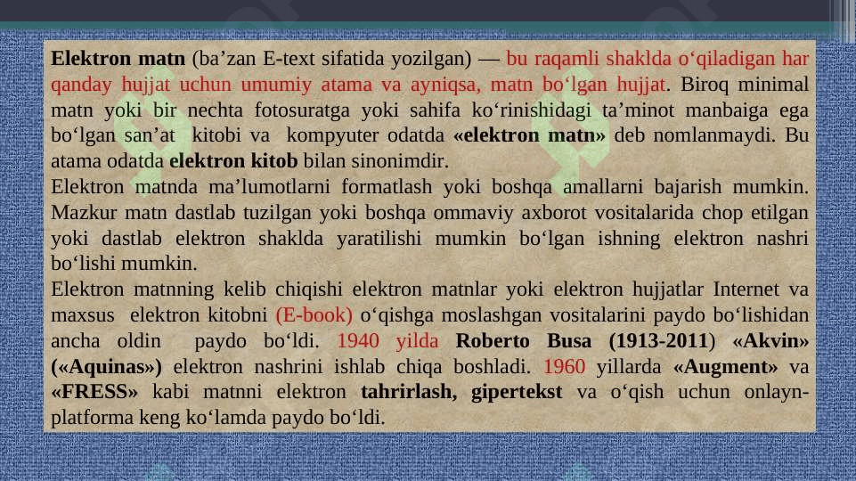 Tarixiy tadqiqotlarda elektron matnning o‘rni. 3