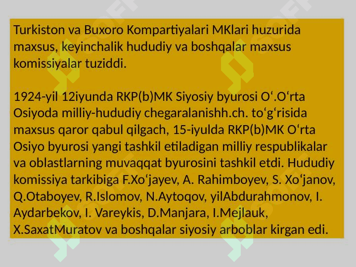 Milliy hududiy chegaralanish maqsad va vazifalari. 6