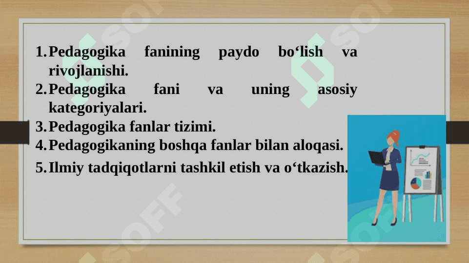 PEDAGOGIKA SHAXS TARBIYASI VA RIVOJLANISHI TO‘G‘RISIDAGI FAN. ILMIY-PEDAGOGIK TADQIQOTLAR METODOLOGIYASI VA METODLARI. 3