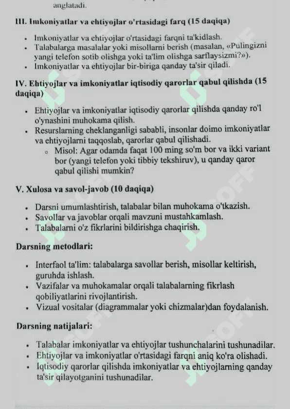Mustaqil talim Tarbiya faniga 2