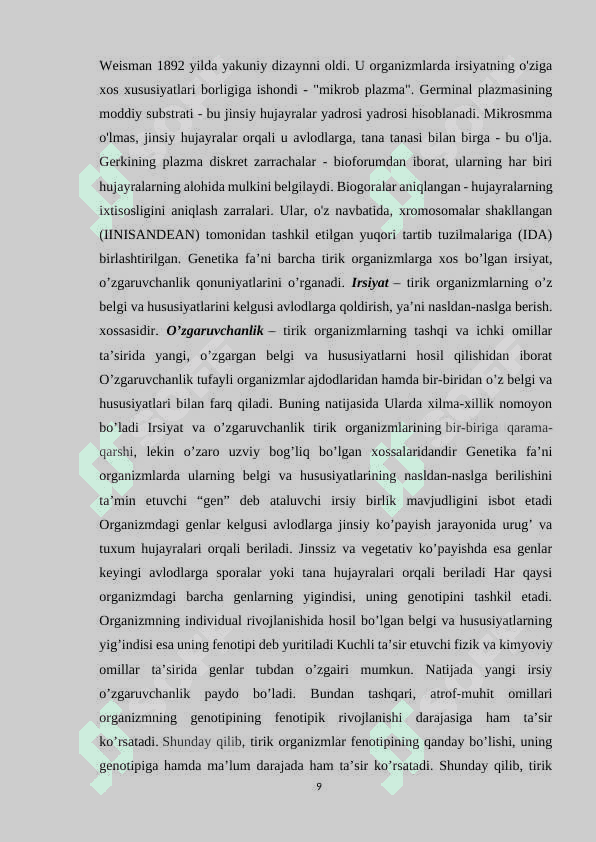Genetika fanining asosiy usullari 8