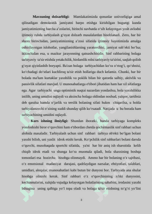 SINF RAHBARINING O‘QUVCHILARGA BO‘LGAN MUNOSABATIDA PEDAGOGIK MAHORATNING AHAMIYATI 3