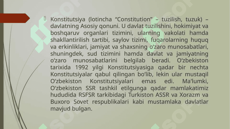 Konstitutsiyaviy islohotlar hamda ularning mazmun-mohiyati 7