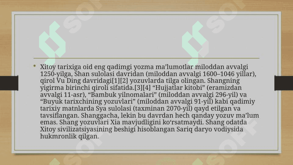 Qadimgi xitoyda fan va madaniyati 2
