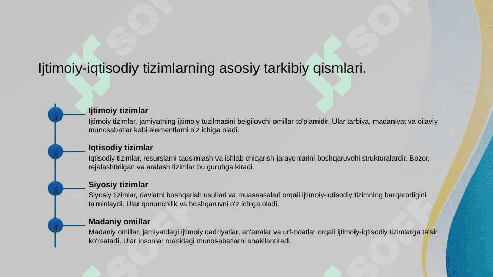 Ijtimoiy-iqtisodiy tizimlar ularning tarkibi va andozalari 7