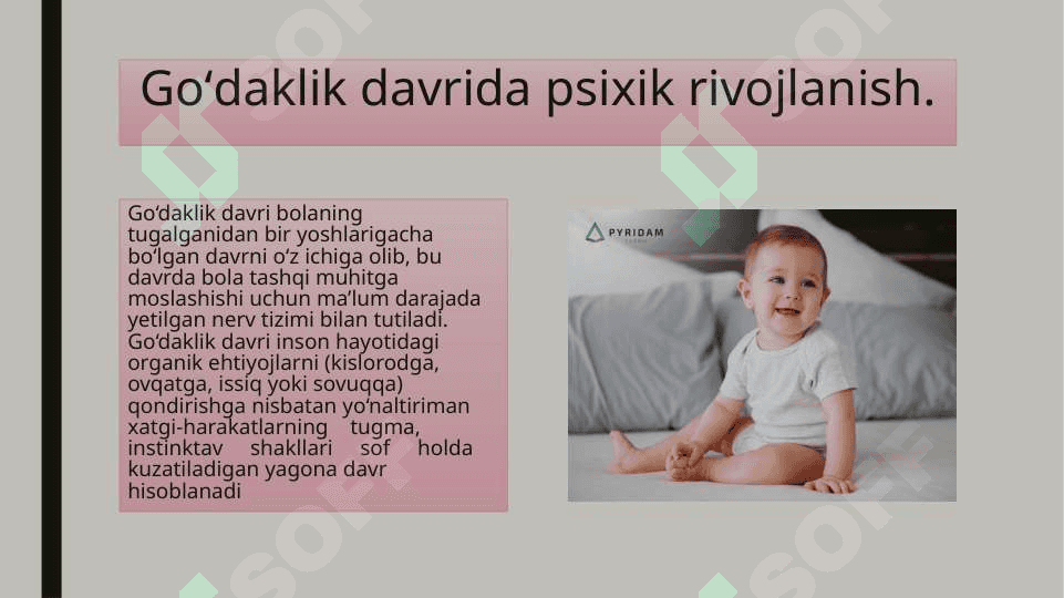 Ilk bolalik davri 2