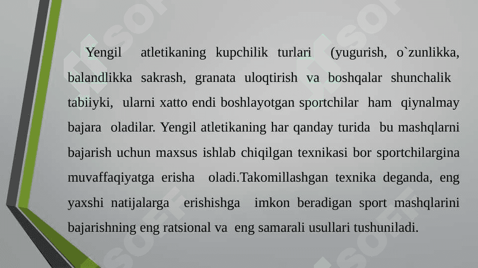 Yengil atletikada texnik va taxtik tayyorgarlik usullari 3