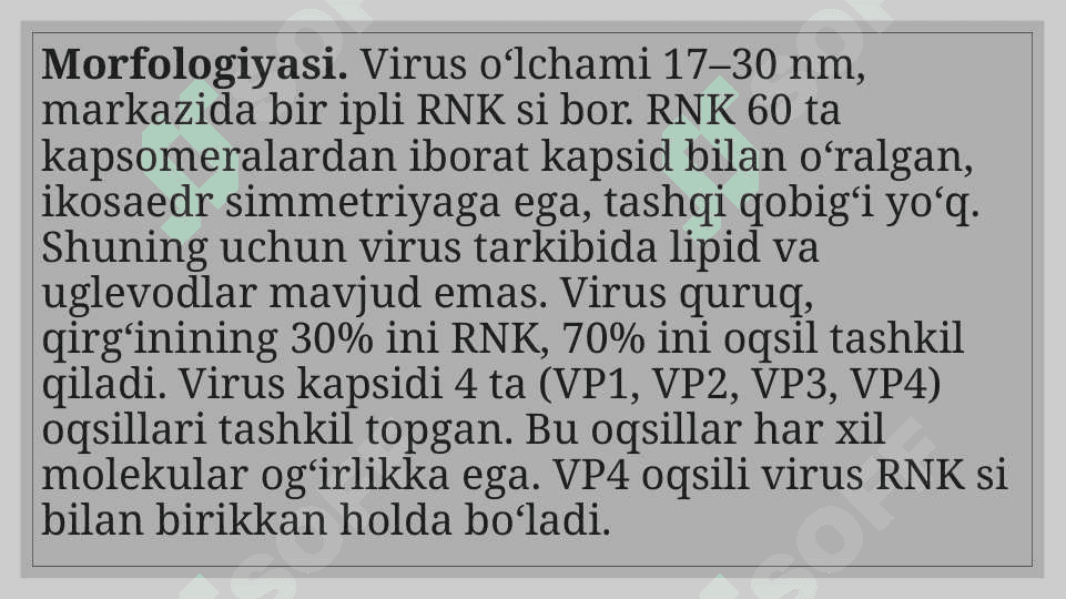 Poliomyelit virusi. 4