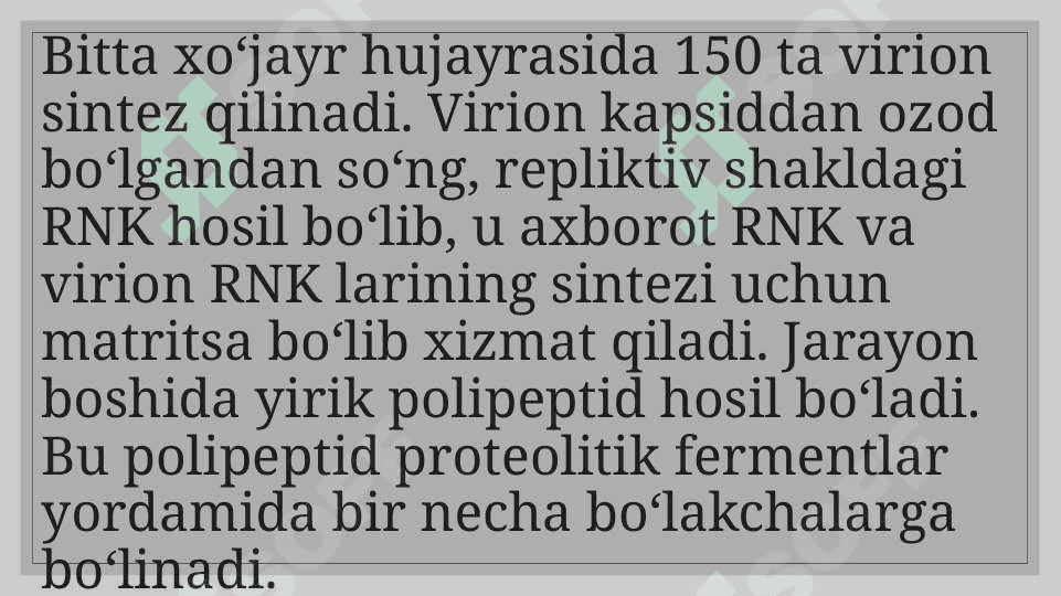 Poliomyelit virusi. 7
