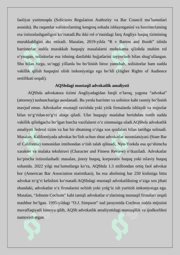 Xorijiy mamlakatlarda advokatura 7