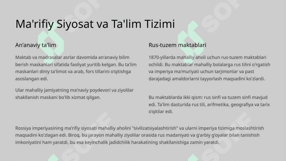 Rossiya Imperiyasi va Sovet Davri Tarixi 4