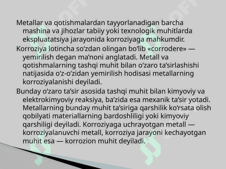 Metall konstruksiyalarni korroziyadan saqlash 4