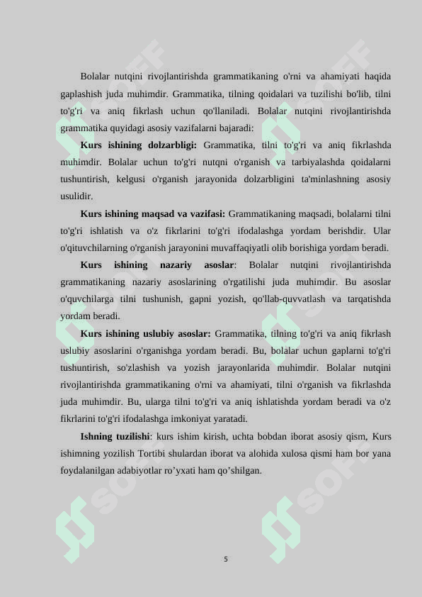 NUTQ TUSHUNCHASI VA UNI RIVOJLANTIRISH VAZIFALARI 5