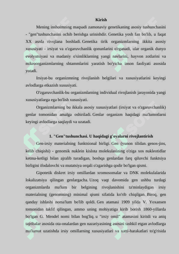 Gen genom genomlari xilma xilligi va genetik tahlil 2