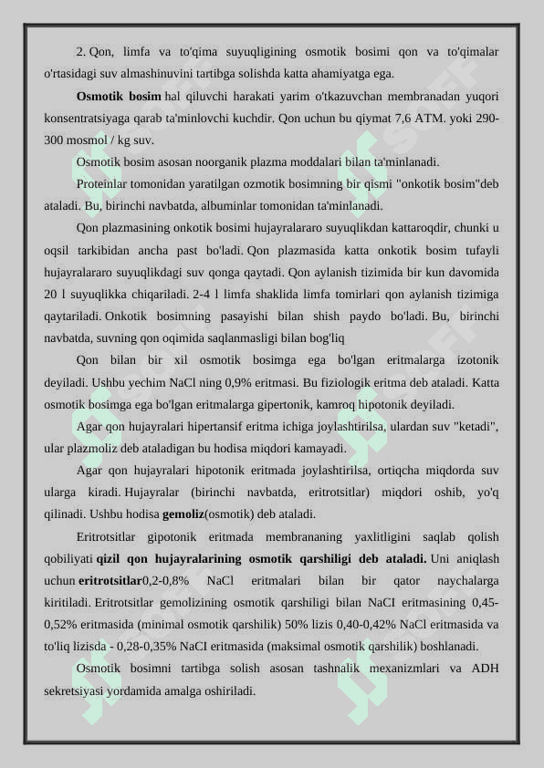 Qondagi konstantalarni boshqarish mexanizmi 5