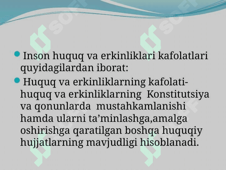 O’zbekiston Respublikasida Fuqarolarning erkinliklari va burchlari 4