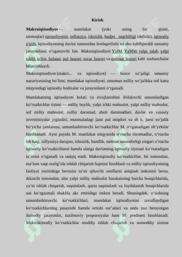Makroiqtisodiy ko'rsatkichlarning tarkibi va mohiyati 3