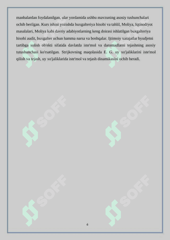 Iqtisodiy jamg’arish mohiyati va manbalari 6