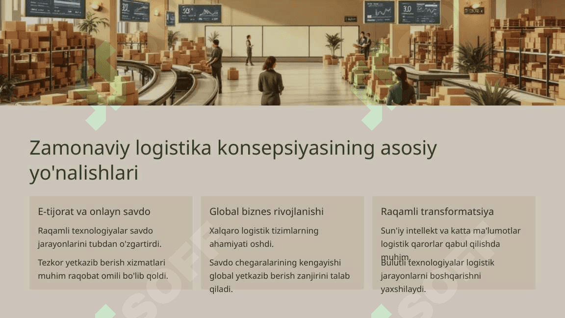 LOGISTIKANING ZAMONAVIY KONSEPSIYALARI. 4