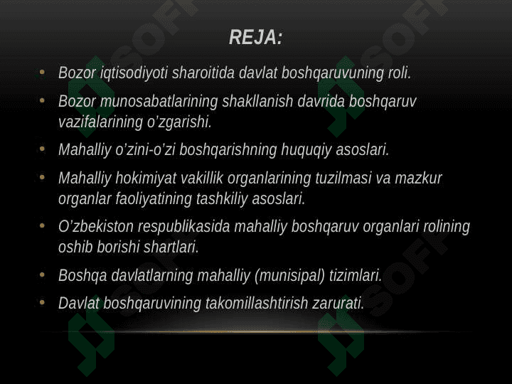 Davlat boshqaruvi 2