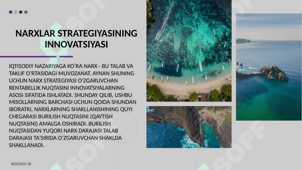 innovatsiyalar marketingining o'ziga xos xususiyatlari 4