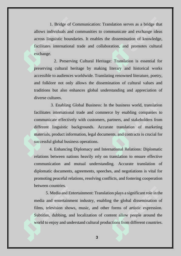 The Art of Translation and Translator’s Skills 3