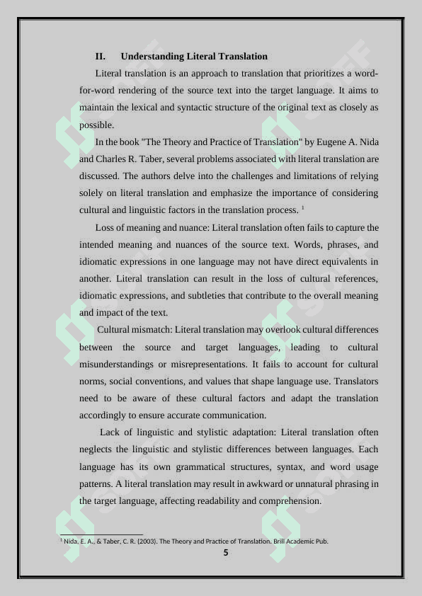 The Art of Translation and Translator’s Skills 5