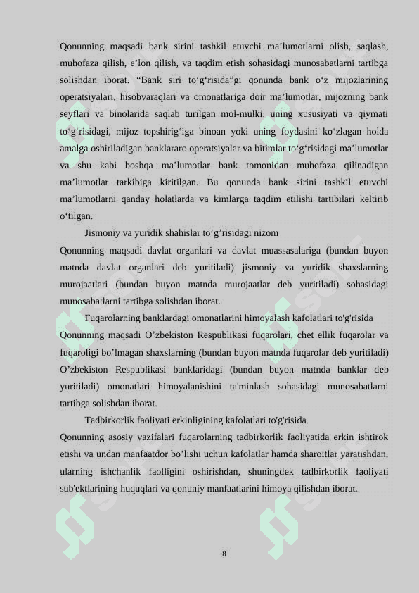 Agro bank amaliyot hisoboti 8