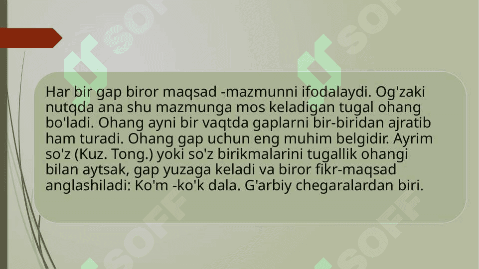 GAPNING IFOD MAQSADIGA KO'RA TURLARI 5