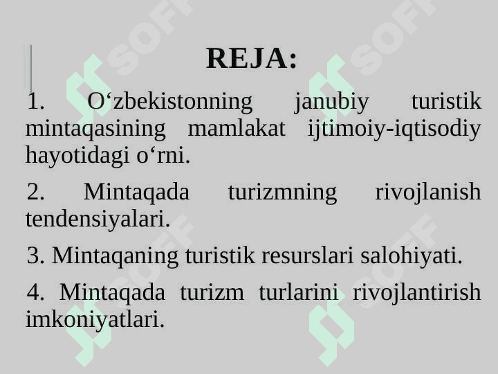 O‘zbekistonning janubiy turistik mintaqasi 2