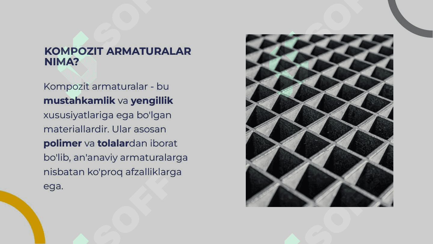 Kompozit armaturalar ishlab chiqarish texnologiyasi 3