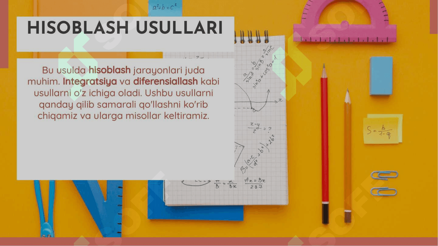 Uzliksiz to'stin hisobi 4