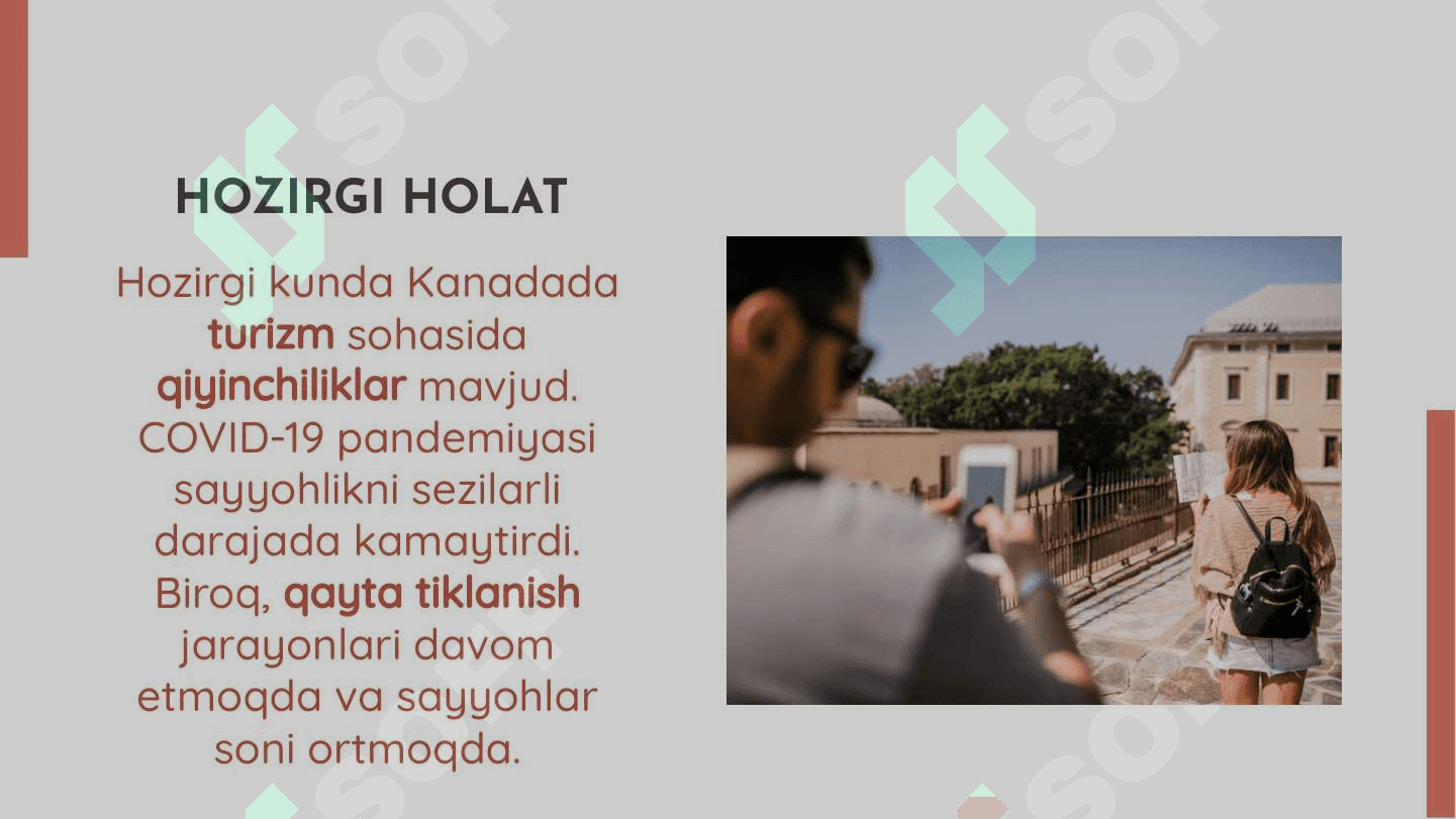 Kanada davlatida turizm va uning istiqbollari 4
