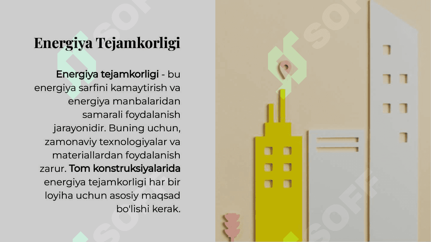 Energosamarali tom konstruksiyalarini tanlash 3