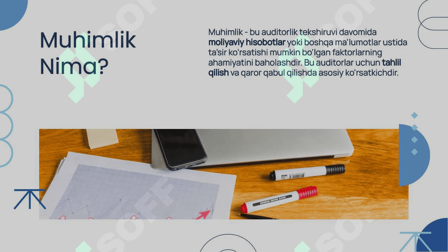 Auditorlik tekshiruvida muhimlilik va risk darajasini aniqlash 3