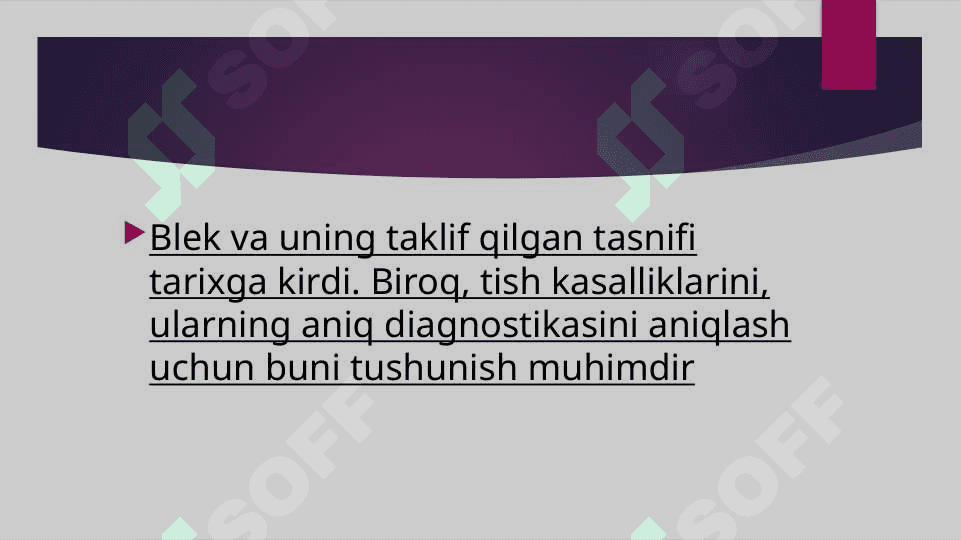Blek bo’yicha Vl sinf karioz bo’shliqlari. Fantomlarda Vl sinf karioz bo’shliqlarini charxlash va  plombalash 8