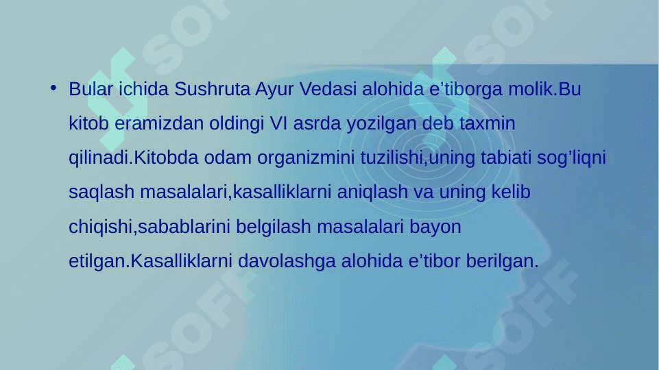 Qadimgi Hindiston tibbiyoti 4