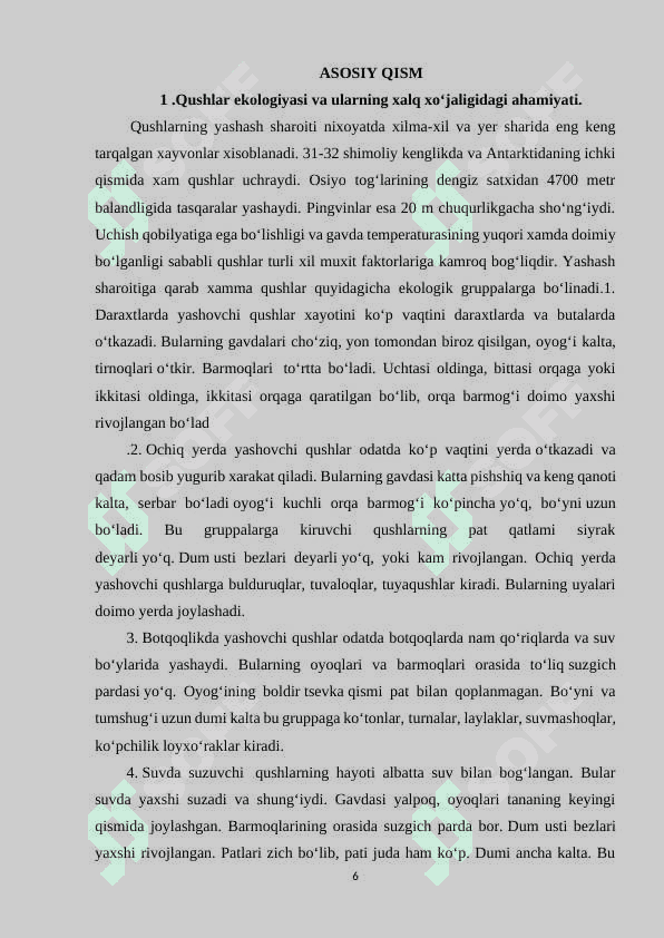 QUSHLAR EKOLOGIYASI 6