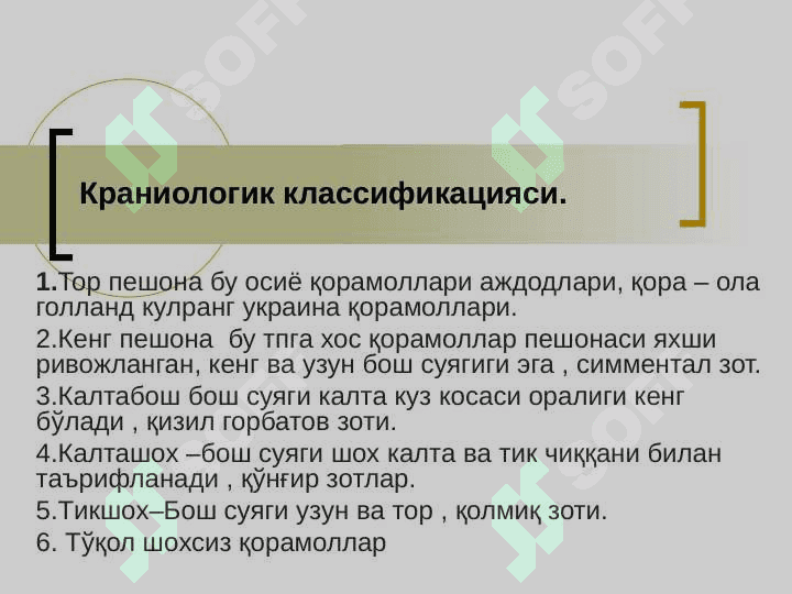 Қорамолчилик келиб чиқиши ва халқ хўжалигидаги аҳамияти 5