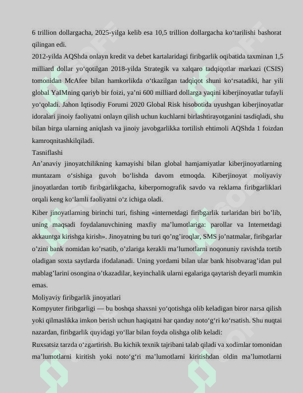 Kiberxavfsizlik sohasida mashhur sertifikatlar 6