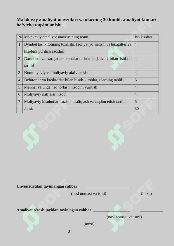 Vazirlar Mahkamasi Ho‘jalik Boshqarmasi va Hukumat Uyidan Foydalanish Boshqarmasida amaliyot 3