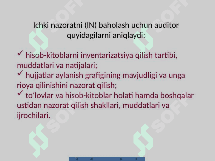 HISOB-KITOBLAR AUDITI 4