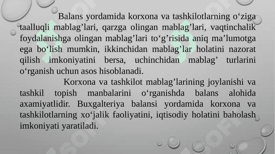 Buxgalteriya balansi  slayd 4