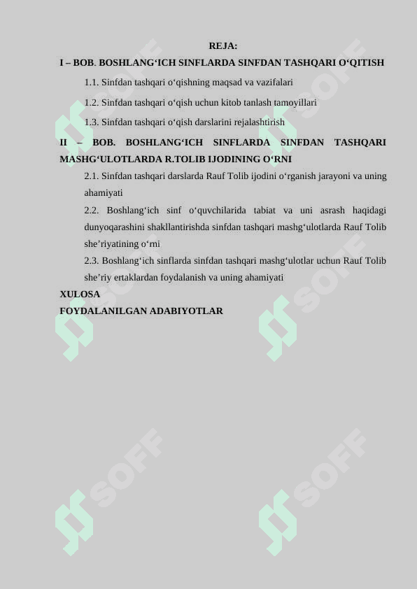 Sinfdan tashqari darsliklar 2