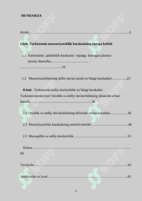 Turkistonda milliy davlatchilik yo’lidagi harakatlar. Turkiston  muxtoriyatining tashkil etilishi 2
